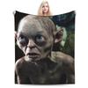 Pătură Imprimată Gollum Lord of the Rings Pentru Bărbați Femei Caldă Confortabilă Pufoasă Pături Aruncate pentru Canapea 50x60 Inch Multi-dimensiune