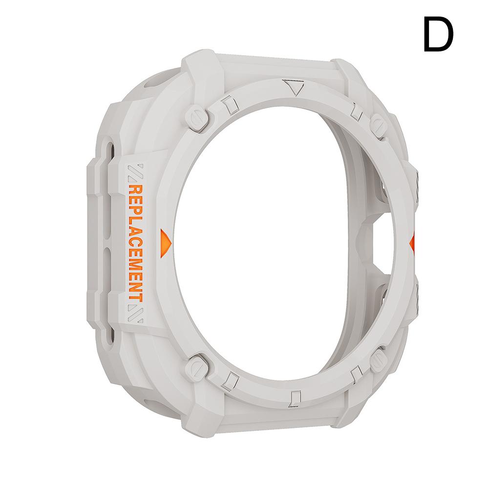 PC Case+Strap For Samsung Galaxy Watch 7 Ultra 47mm Silicone Band Bracelet Protector Cover Bumper For Galaxy Watch (NO Film)