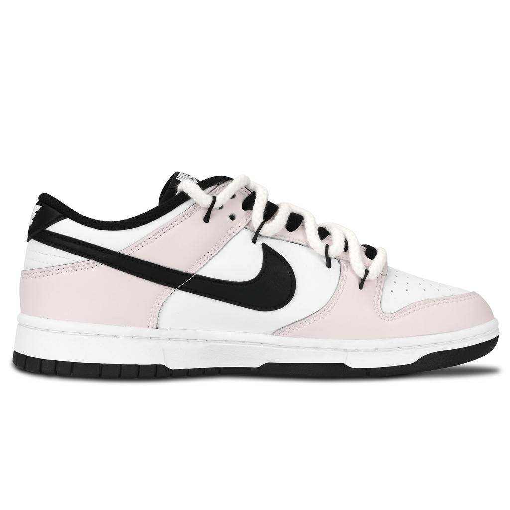 Nike Dunk Black White, Lucky Kitten Abrasion Resistant Abrasion Resistant Low Top Skateboard Shoes Unisex Light Pink DD1391-100(Team883-)