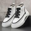 High Quality Men White Shoes for Teenagers Anti Slip Wear Resistant Platform Sneakers Men Shoes for Men Tenis Masculino