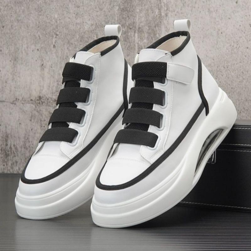 High Quality Men White Shoes for Teenagers Anti Slip Wear Resistant Platform Sneakers Men Shoes for Men Tenis Masculino