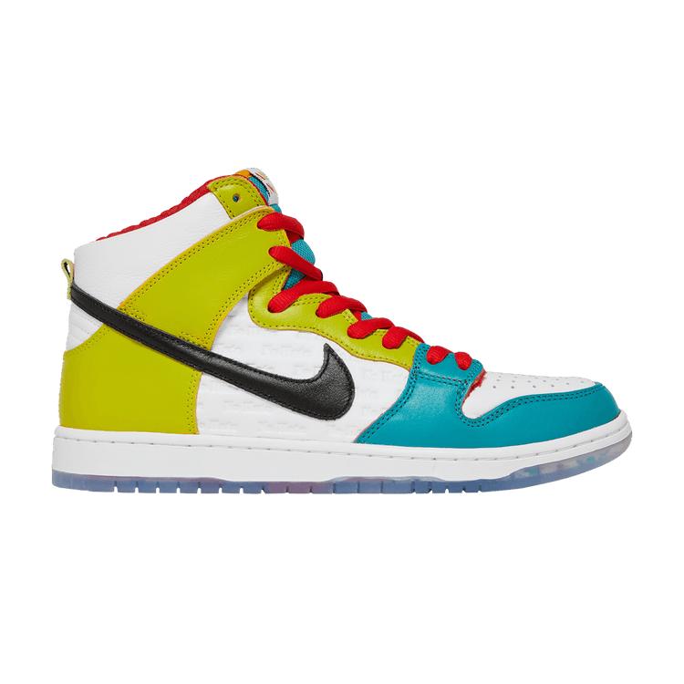 Nike SB Dunk High Pro froSkate All Love 38.5 yellow