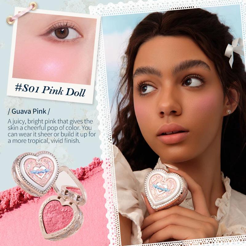 Flower Knows Bunny Garden Collection Embossed Blush 01 Pink Doll