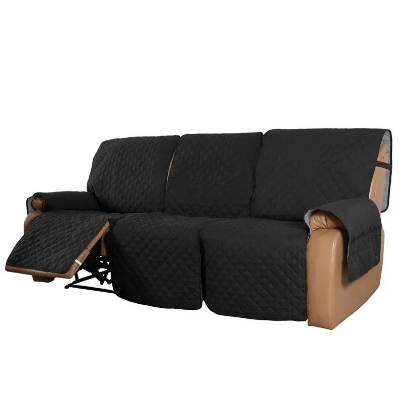 1 2 3 Sitzer Relaxsofa Bezug Haustier Hund Kind Sofamatte Sessel Überwürfe Liege Couch Handtuch Einfarbig Sesselbezüge