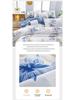 Category A 100% Cotton Double-Sided Bedding Set (4-Piece, Pure Cotton Sheet & Duvet Cover, Dorm Double/Single 3-Piece Set)