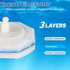 Disposable Toilet Bowl Cleaning Brush Long Handle Toilet Bowl Brush with Replaceable Brush Head Toilet Cleaning Tool