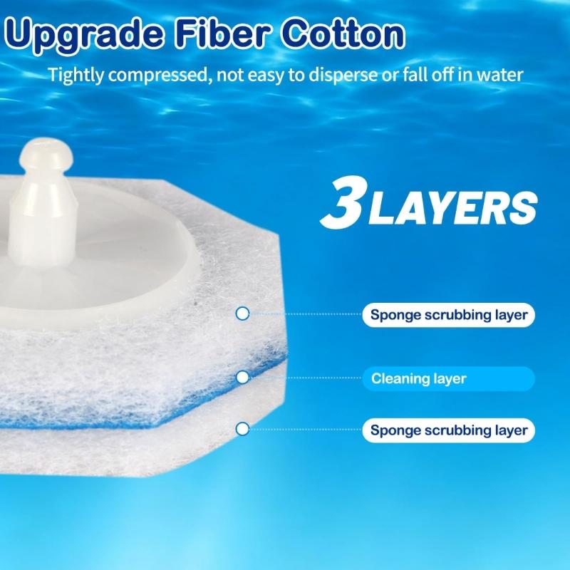 Disposable Toilet Bowl Cleaning Brush Long Handle Toilet Bowl Brush with Replaceable Brush Head Toilet Cleaning Tool