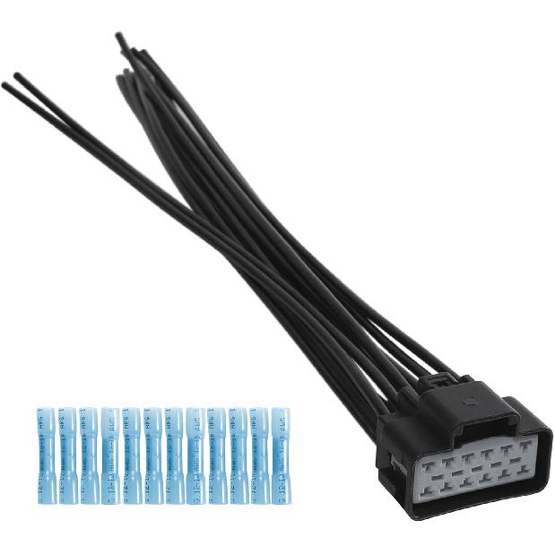 

Anina WPT928 Wiring Kit Heated/Cooled Seat Module Connector Wire Assembly For 2003- Ford F150 F250 Explorer Mustang Fusion Lincoln MKS Mercury Milan