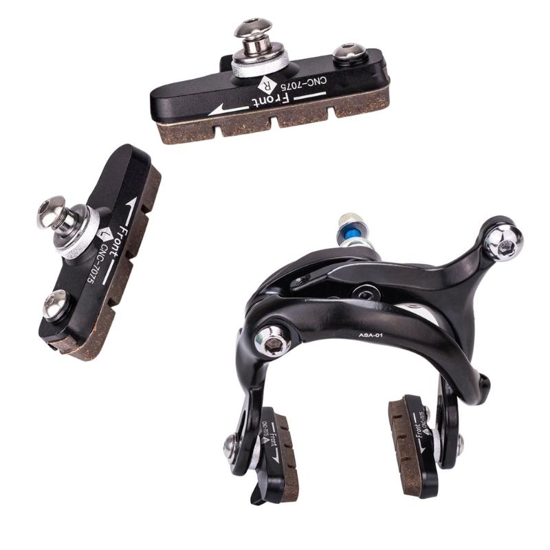 1Pair Road Bike Brake Pad Professional Caliper Brake Pad Replacement Road Bike C Caliper Brake Pad Easy To Install