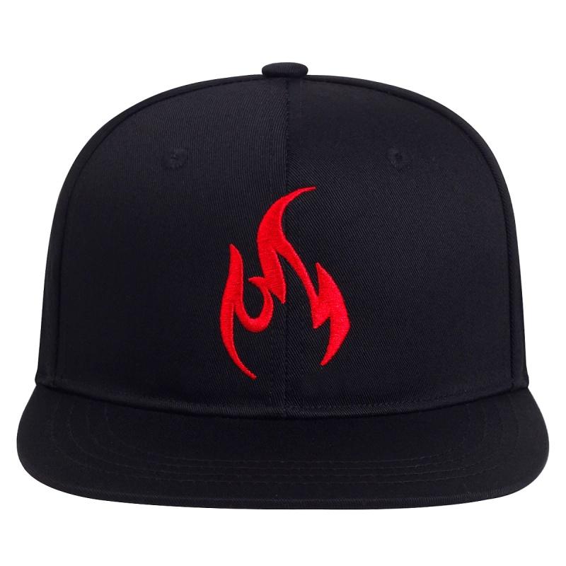 New Flame Embroidery Baseball Cap Adjustable Cotton Snapback Hat Men Women Fashion Hip Hop Caps Trucker Hats Sports Casual Caps