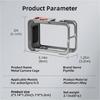 Protective Frame Cage for Action 3/4/5 Frame Rabbit Cage Cold Shoe Protective Case for Action 3/4/5 Sports Camera