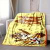 1Pc Chip Dale Adventure Flannel Blanket, Soft And Comfortable, Casual Warm, Camping Travel, Christmas, Halloween Xmas Gift Y1156