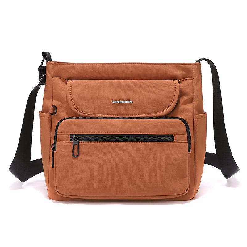 Lightweight Nylon Handbag Crossbody Bag Large Capacity Multi-Compartment Casual Daily Tote Travel Tote Shoulder Purse