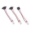 1/3Pcs 3A 5V Usb Female Base Type-C Socket And Female Usb Male Charging Socket Power Socket With Cable Connector