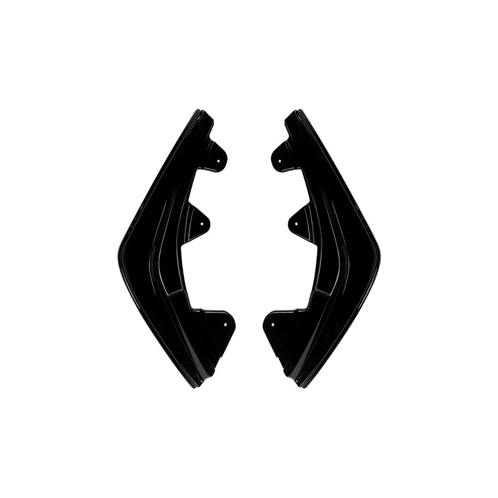 2Pcs Car Rear Bumper Side Splitters Side Diffuser Exhaust Trim For BMW F20 1 Series 118i 120d 120i 125i M Pack 2015-2019 LCI