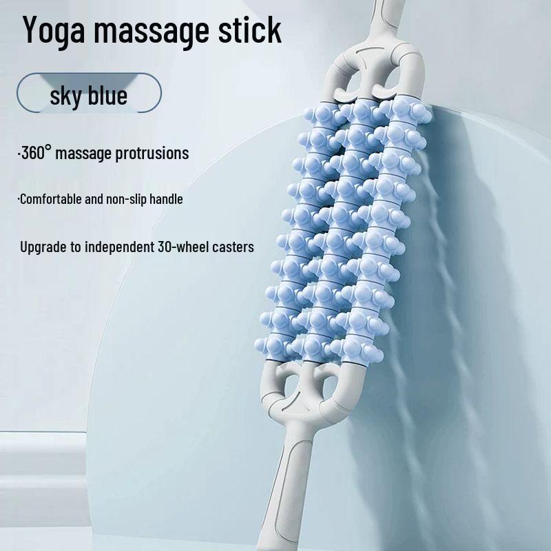 Flexible Three-Row Massage Stick