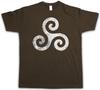 TRISKELION SYMBOL I T-SHIRT Nordic Celtic Germans Knot Larp Vikings Thor Shirt
