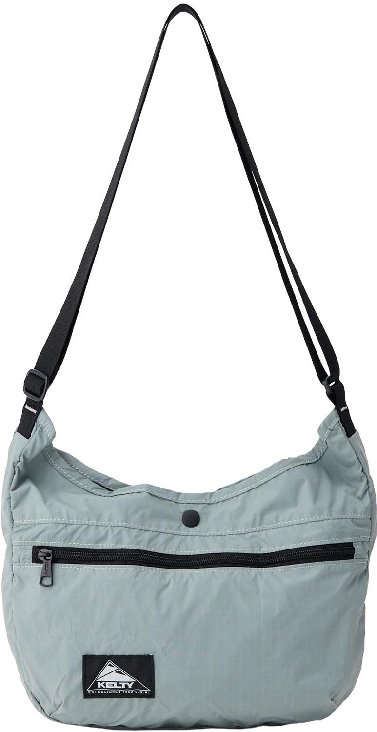 KELTY Outdoor Shoulder Bag PACKABLE CURVE SHOULDER S Lightweight Packable 7L Gray 3259273626 Water-Repellent серый