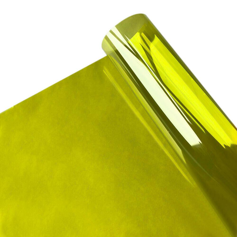 Transparent Fönsterfilm Flerfärgad Solton Självhäftande Dekor av Färgat Glas Vinylrulle DIY A4 20/40*120CM