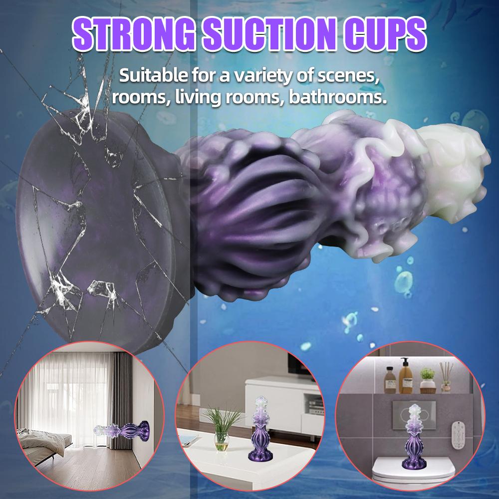 Big Monster Dildo with Raised Points Anal Plug Adult Female Sex Toy Vagina Clitoral Strong Stimulator Couple Tight Anus Massager