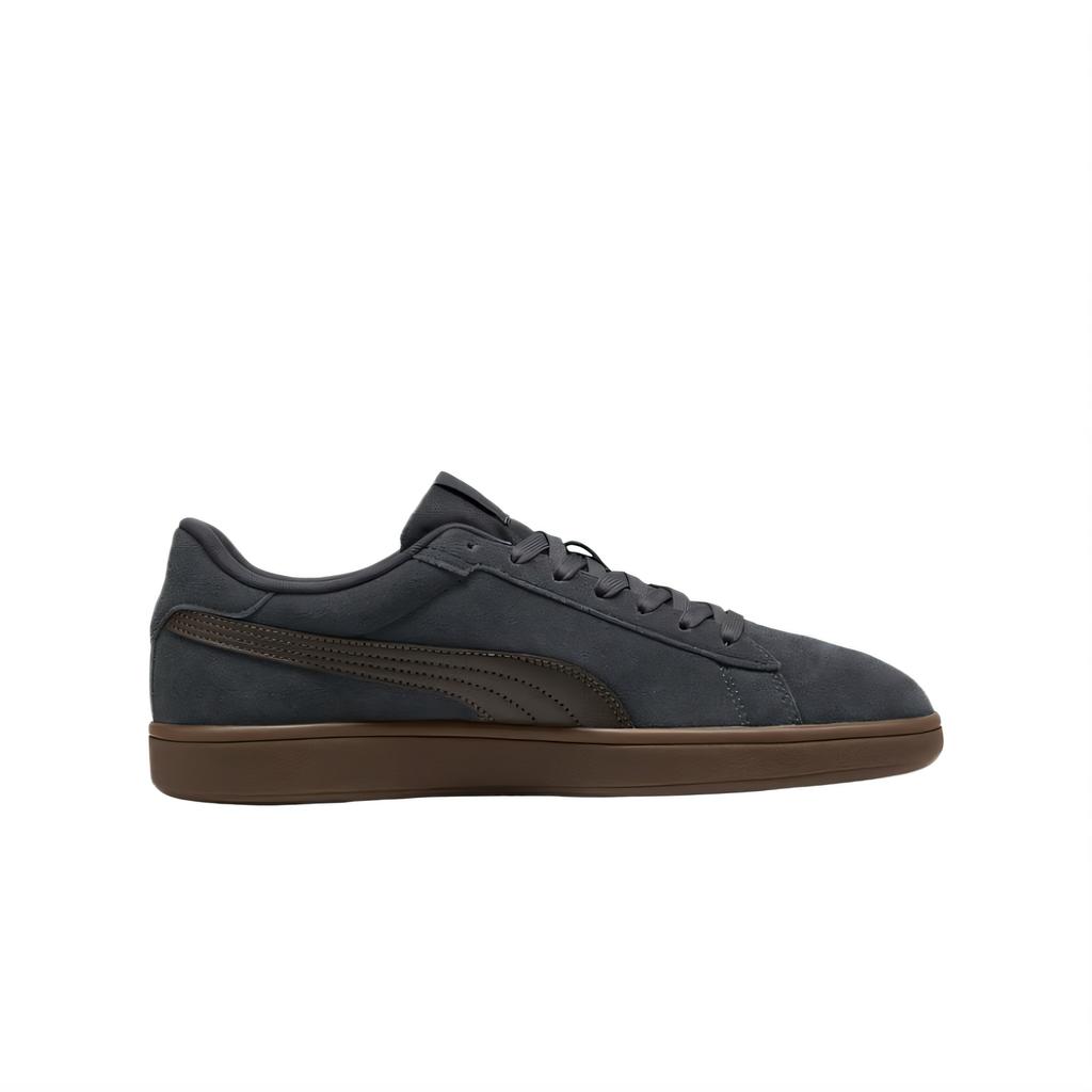 Puma Smash Leather Casual Classic Breathable Low-Top Sneakers Unisex Sneakers Black 390984-26