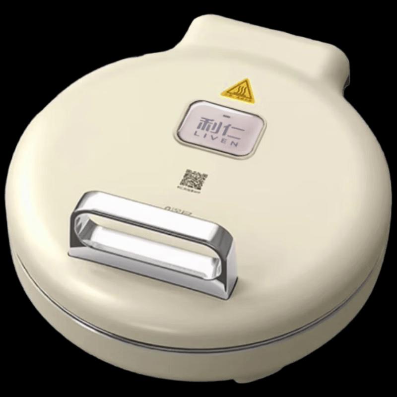 Liven LR-B3196 1800W Double-Sided Electric Griddle with Deep Stainless Steel Non-Stick Pan CN plug (adapter included)