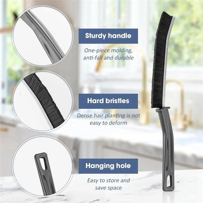

BHBL 3 Pcs Crevice Cleaning Brush, 2026 New Multifunctional Space Cleaning Brush Tool, Bathroom Space Brush China Mainland