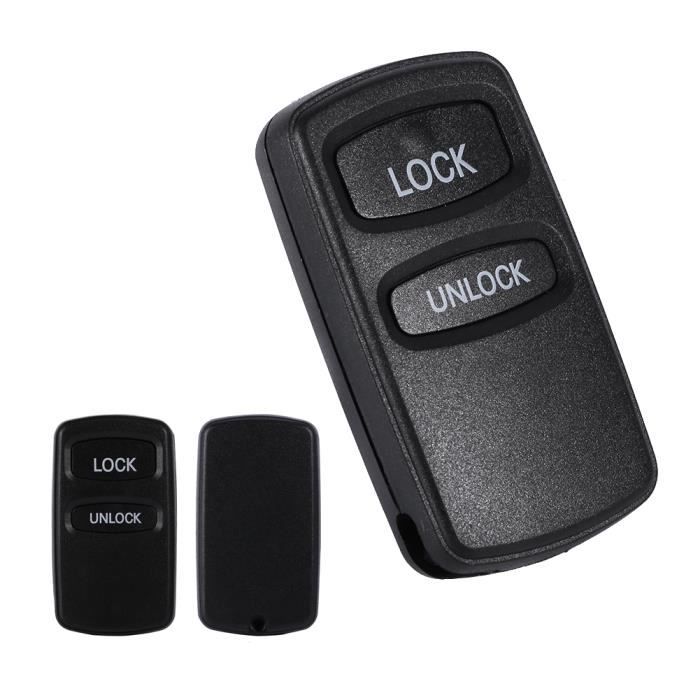 Vvikizy Key Fob 2 Buttons Shell for 2-Button Remote Key, for Eclipse Lancer Outlander 2BTN Car Remote