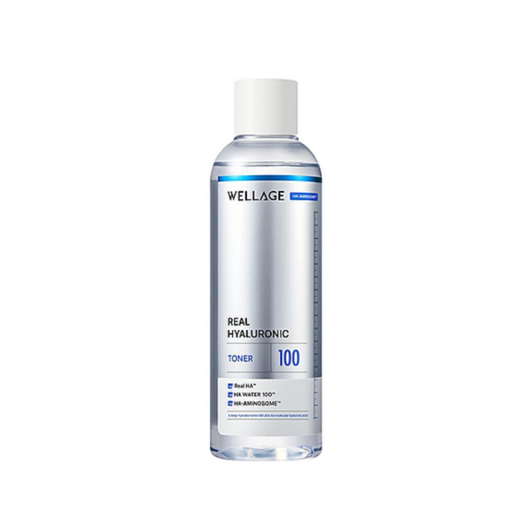 [WELLAGE] Real Hyaluronic 100 Toner 200ml 200ml x 1
