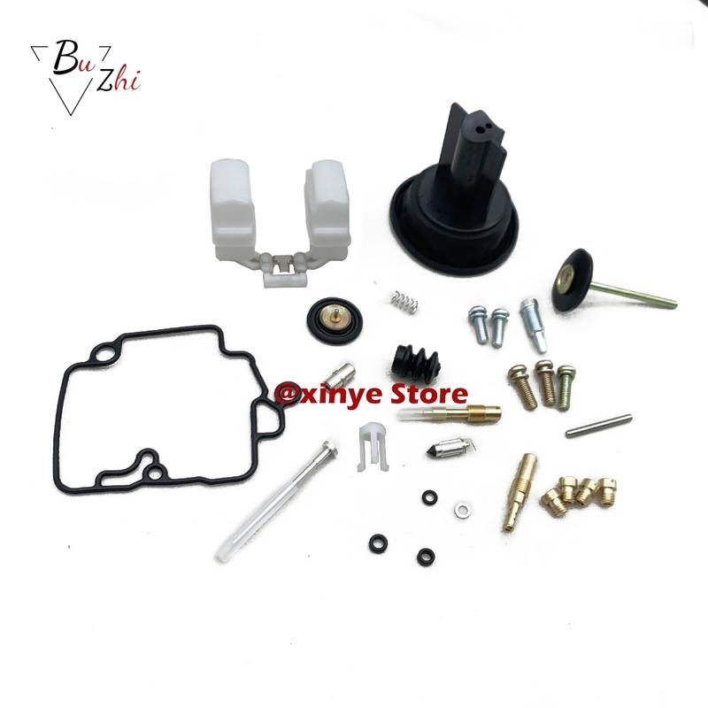 1set Carburetor Repair kit gasket with float acceleration pump diaphragm plunger assembly for Keihin KT CVK24 CVK 24