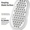 Stainless Steel Foot File Double-Sided Foot Trimmer For Heel & Foot Exfoliation