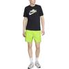 Nike T Shirts Men's Black Crew Neck Moderate Straight Fit FV3746-010