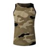Men's Casual Fashion Summer Printed Round Neck Sleeveless Sport Vest Top Blouse