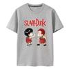 100% Cotton T-shirt SLAM DUNK T Shirt Outdoor Fun Cartoon Runny Sports Top Casual Print Oversized Hip Hop Short Sleeve Tees
