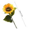 Simulation Sunflower Pastoral   Artificial Flower False Silk Sunflower for Home Decoration