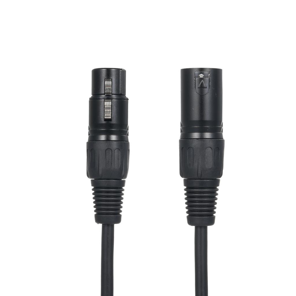 2M/6.6ft DMX512 Signal Cable Canon Cable/Microphone Cable/Microphone Cable XLR Cable Black