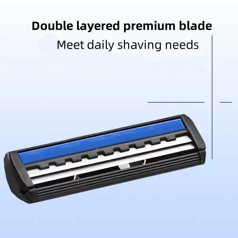5/10 Pcs Stainless Razor Blades Disposable Stainless Steel Hospitality Quality Shavers High End Twin Blade Razors for Men