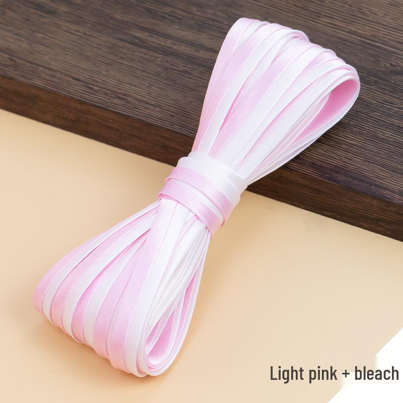 Hengmeihe Cheongsam Saténové lemování - 1 cm Pásky lemování v barvě pro oděvní doplňky