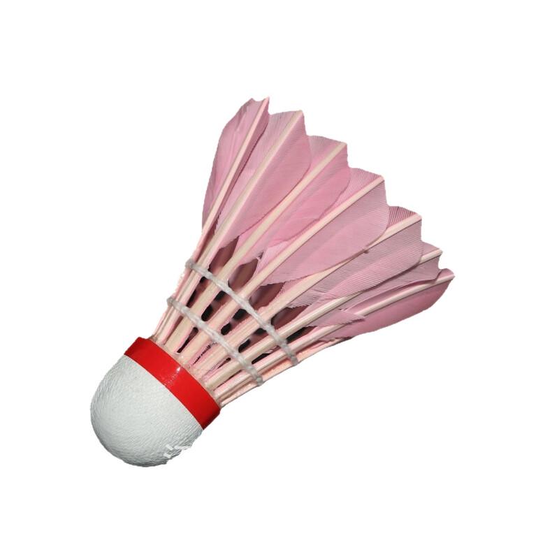 LISM Pink Durable Training Badminton Shuttlecocks