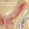 9-tommers thrusting Dildo Vibrator Sexleketøy Realistiske Dildoer GSpot Anal Vibrator med 10 Thrusting Vibrator Modi Fjernkontroll Vibrator for kvinner