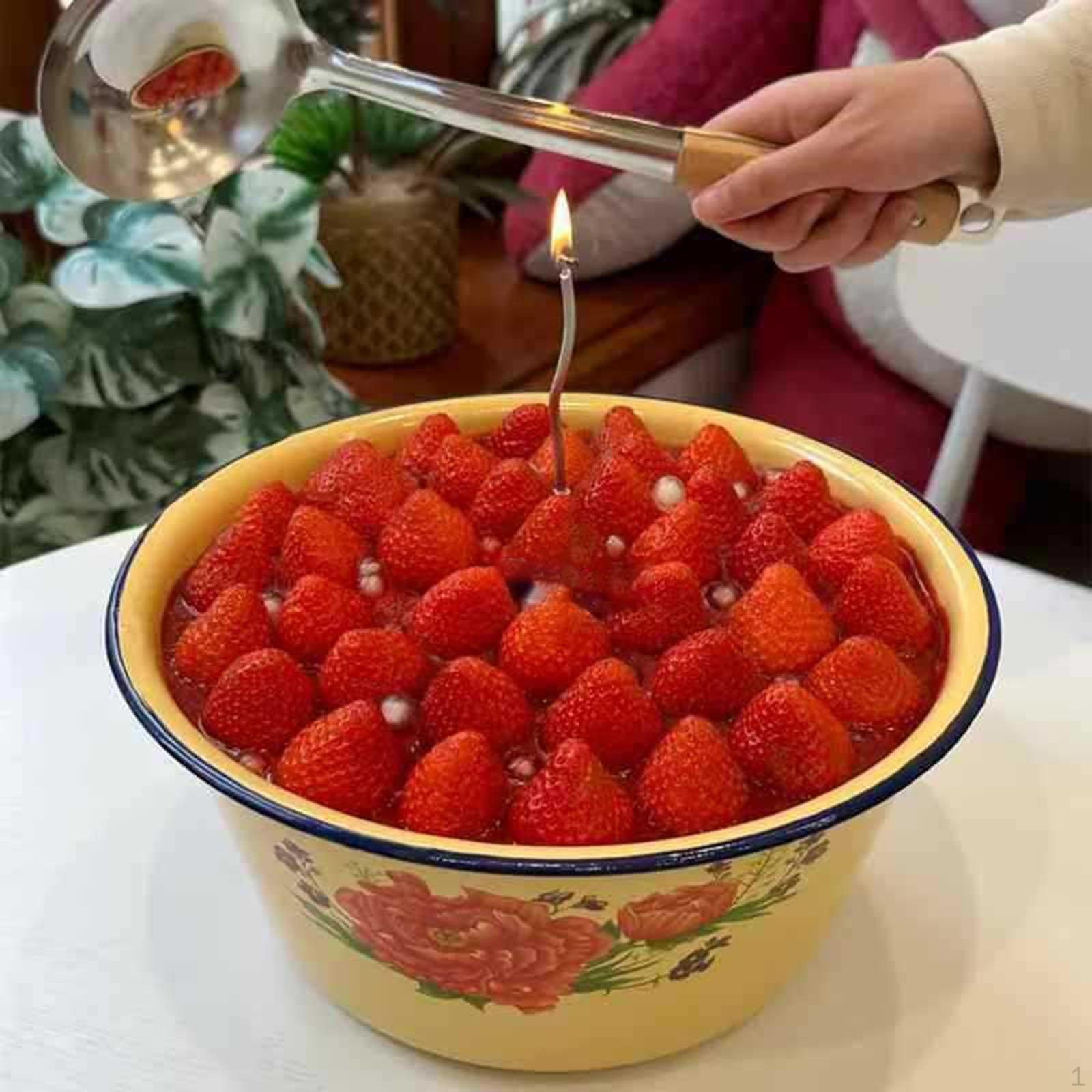 

Креативная эмалированная миска с крышкой, ретро-гаджет, традиционная многофункциональная миска для замешивания теста