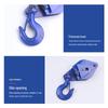 Multi-functional Steel Wire Rope Pulley Hook with Bearing