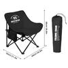 Camping Chair for Camping Fishing 68CM Wide Seat Portable Lightweight Folding Chair 600D Oxford Fabric Outdoor Moon Chair