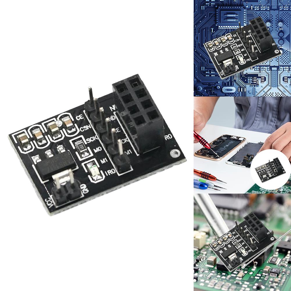 NRF24L01 2.4G Wireless Data Transmission Module 2.4GHz NRF24L01+PA+LNA Wireless Transmission Module 1000 Meters