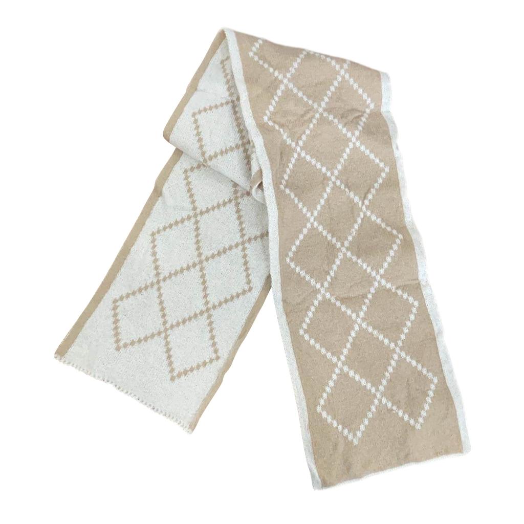 Winter Herren- und Damenstrickwolle Warmer Schal Vielseitiger Schal