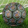 Giraffe Glass Art Round Football Size 5 Adult Ball Suitable for Training Matches and Outdoor Team.