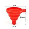 Mini Folding Funnel Silica Gel Funnel for Water Liquid Narrow Mouth Portable Kitchen Tool Set of Medium [Amazon Exclusive] Set, Bottles, Transfer,