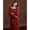 Demana Women's Elegant Tassel Knitted Dress