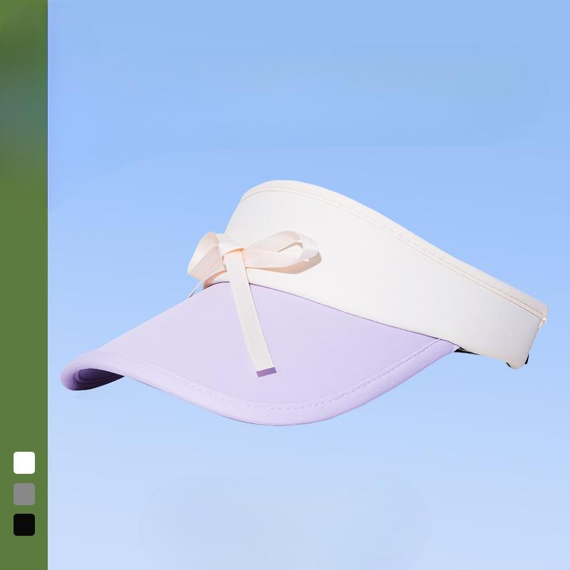 

Кепка с открытым верхом для защиты от солнца для женщин, свежая и милая дофаминовая шляпа от солнца, летняя дорожная шляпа для защиты от солнца от УФ-излучения One size