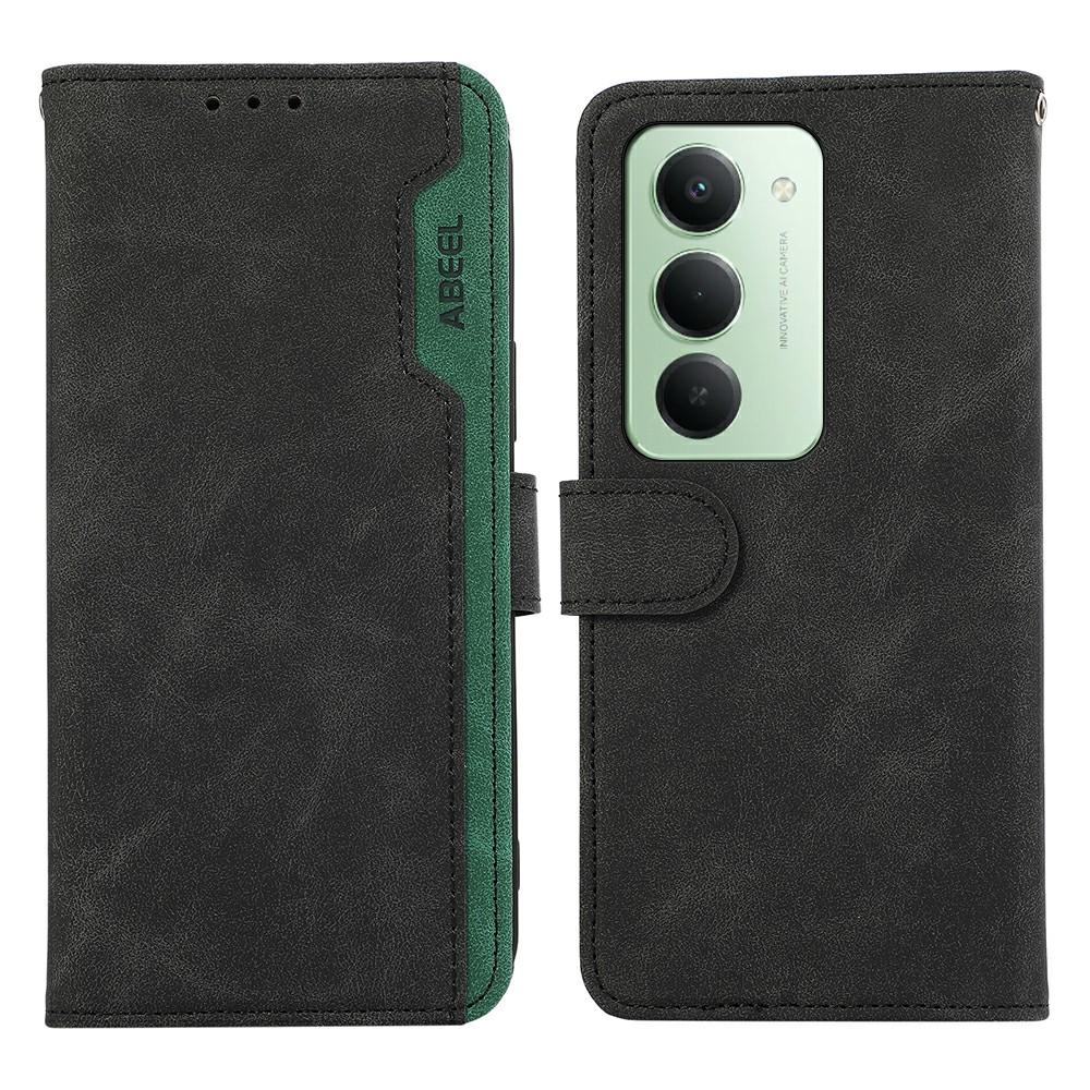 For Xiaomi Redmi 15 4G (EU) (171mm) Case Color Splicing Leather Flip Phone Cover RFID Blocking